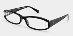 Willow Black Rectangle Glasses3