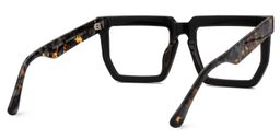 Daniela Blue Rectangle Glasses3