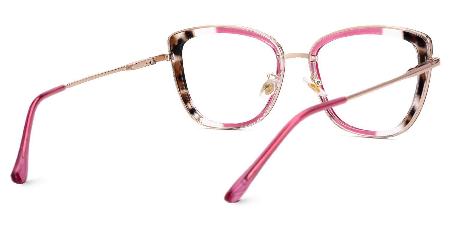 Two-Tone Kaye Cateye Frame Eyeglasses | ZEELOOL Canada3