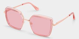 Cordaro Square Pink Glasses2
