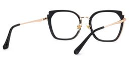 Murcia Square Black Glasses5