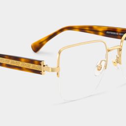 Lauren Square Gold TortoiseGlasses4