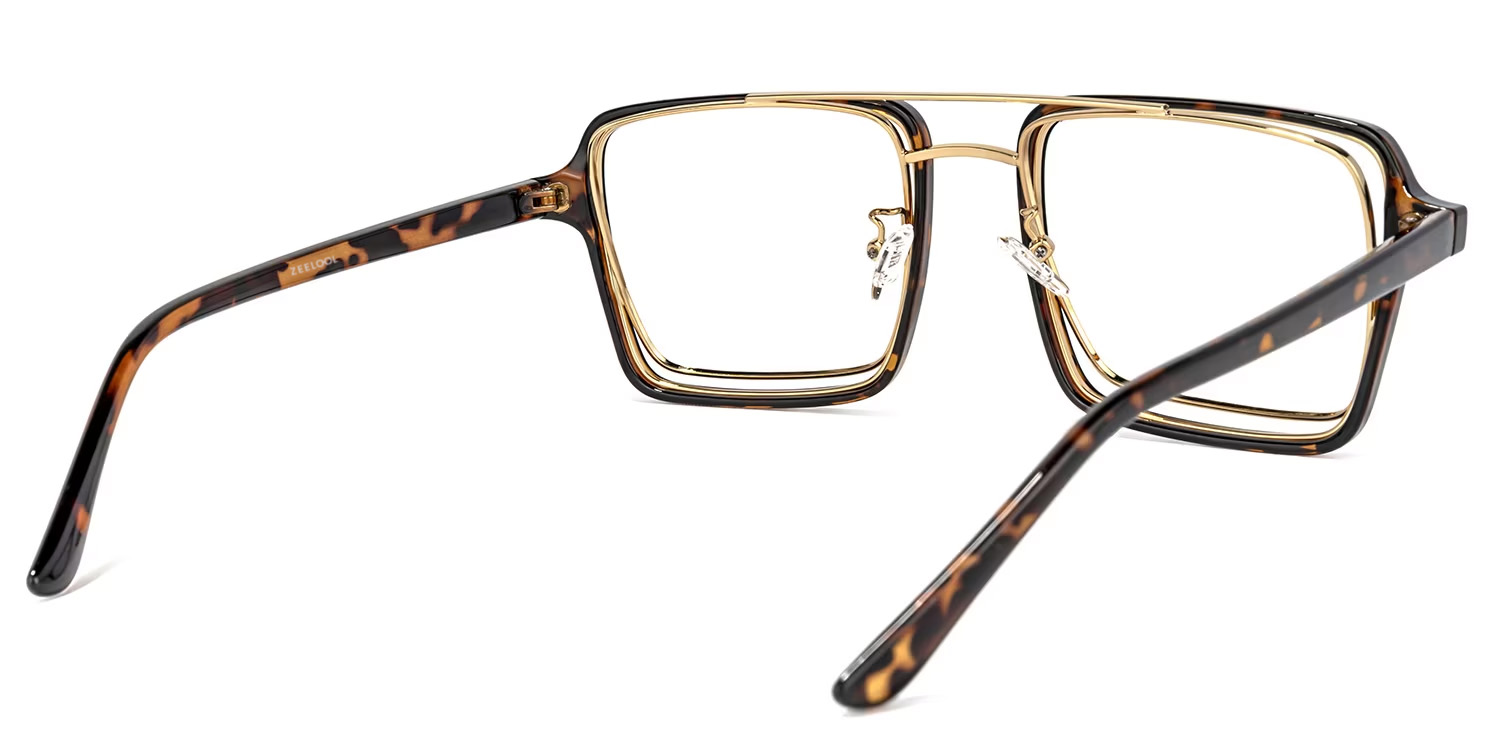 Nellie Aviator Tortoise-Gold Glasses4