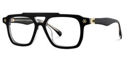 Mercurio Aviator Black Glasses3