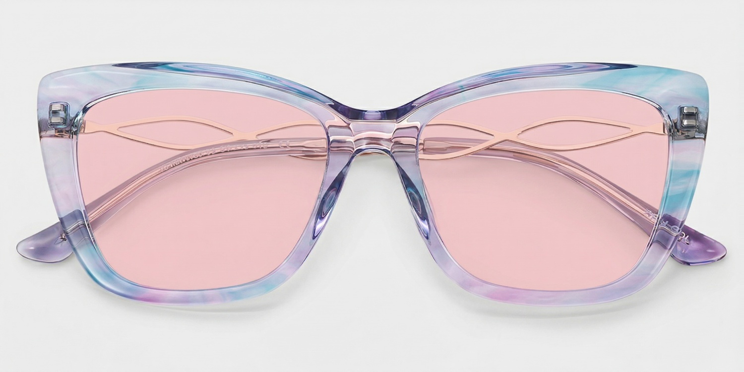Remi Bloom Purple Butterfly Mixed Eyegasses for the Female | ZEELOOL1