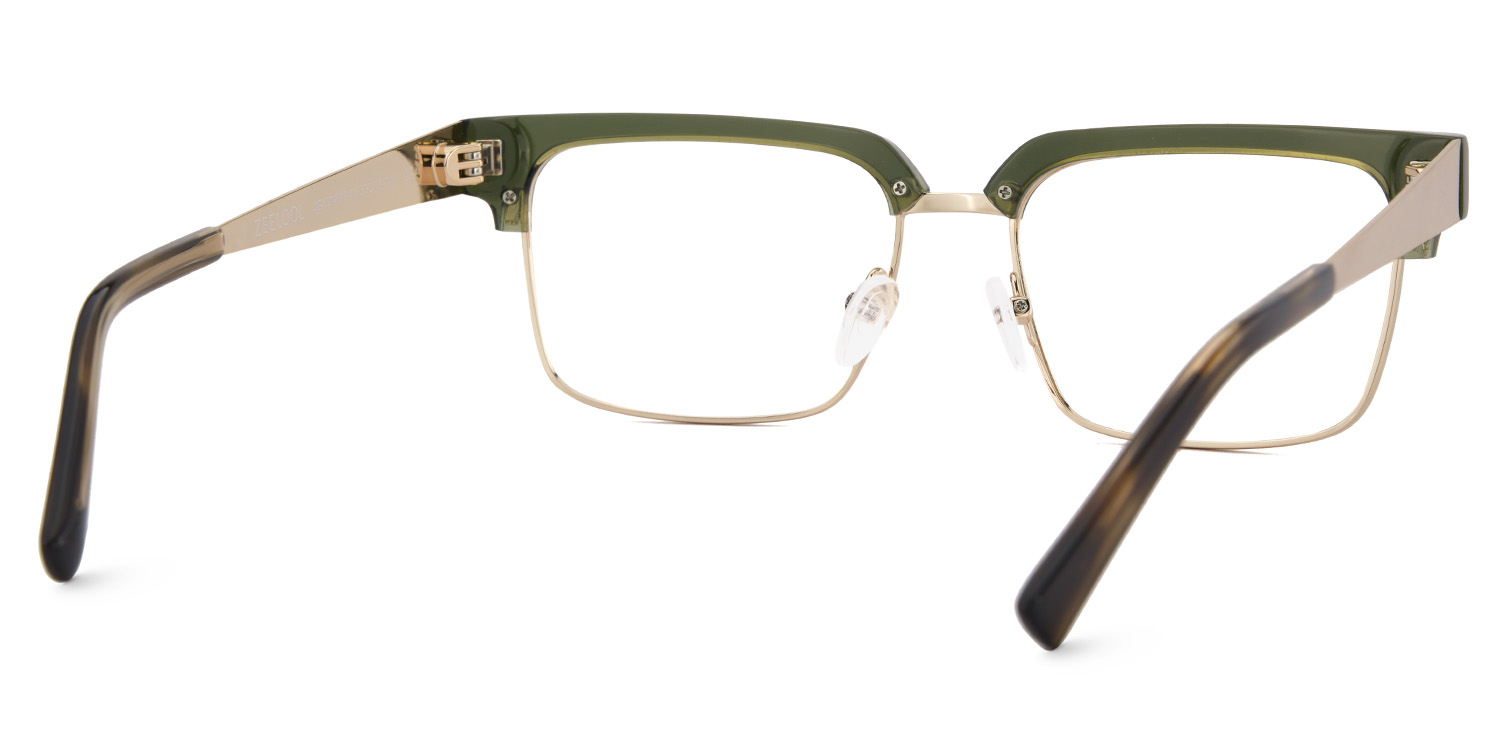 Green Browline Frame Glasses - Gerena on Sale | Zeelool5
