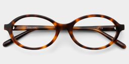 Everly Oval Tortoise Glasses5
