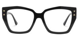 Jemia Butterfly Black Glasses1