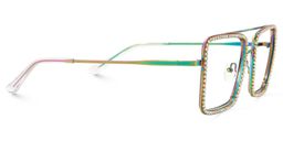 Diva Iridescent Square Glasses4