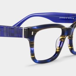 Pride Square Blue Glasses5