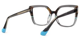 Banchs Square Gray Glasses3
