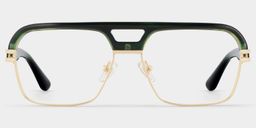 Griff Aviator Green Glasses1