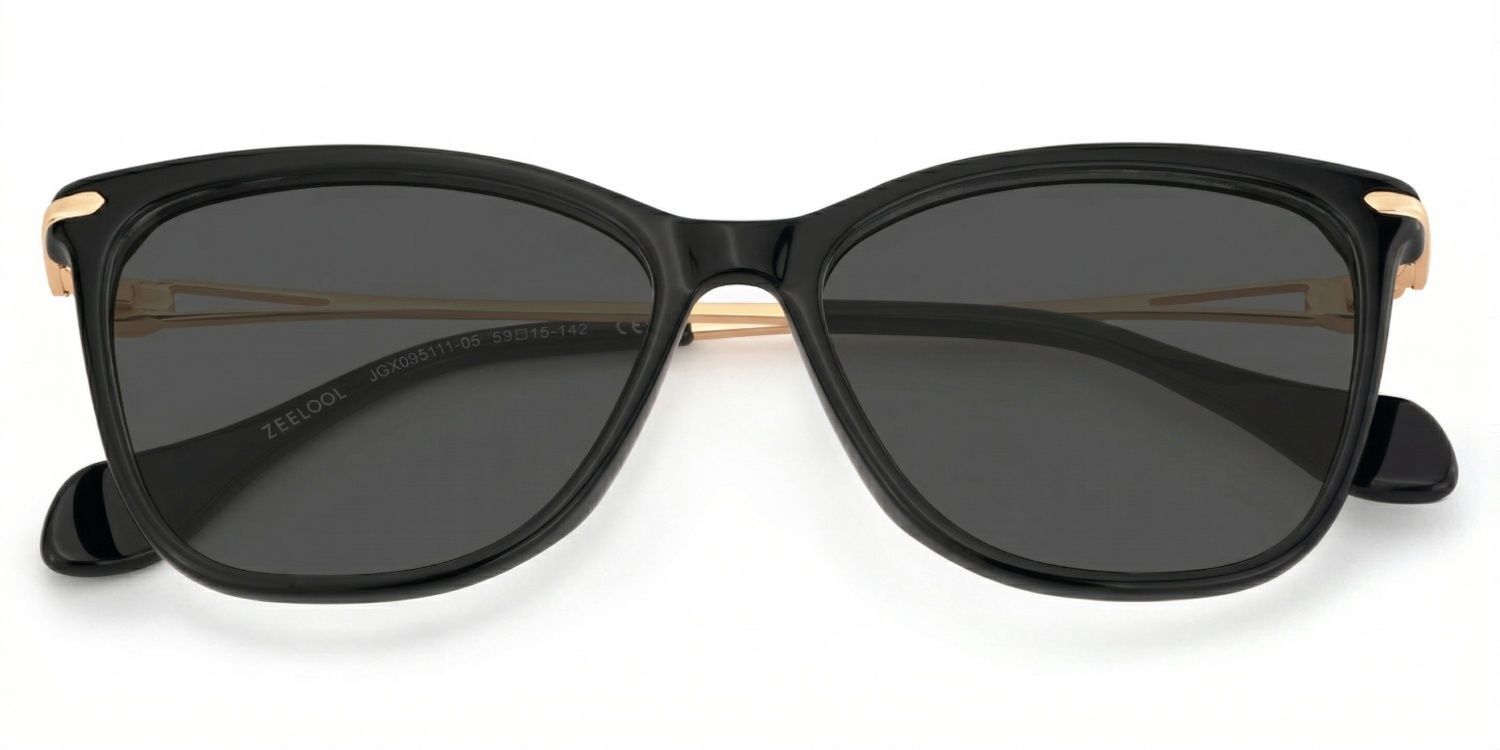 Westley Butterfly Sunglasses with Mixed Black Frames | ZEELOOL CA1