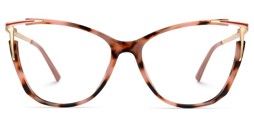 Yomary Cateye Pink-Tortoise Glasses