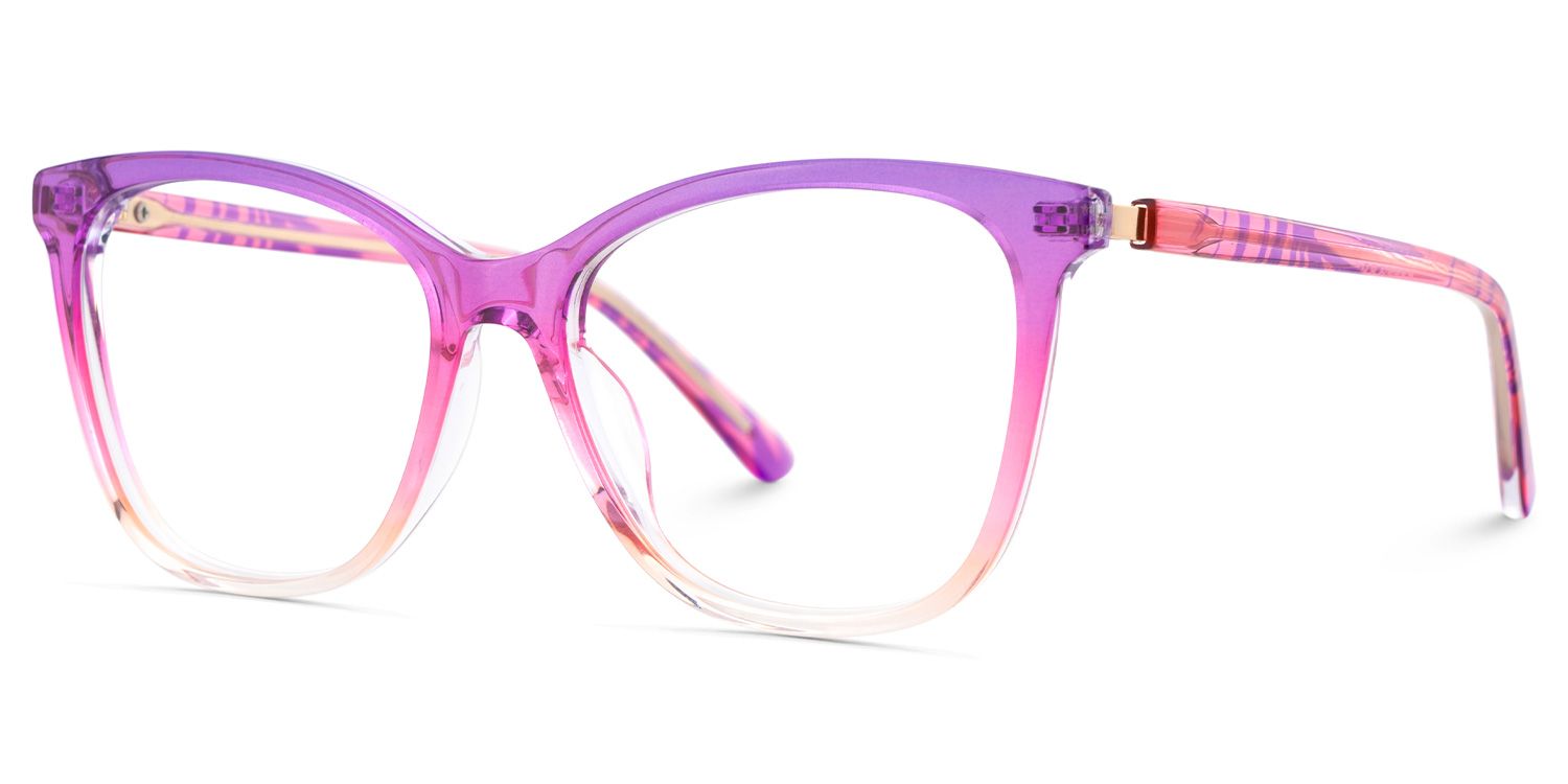 Gage Butterfly Purple Color Frame Glasses for Women | ZEELOOL Canada3