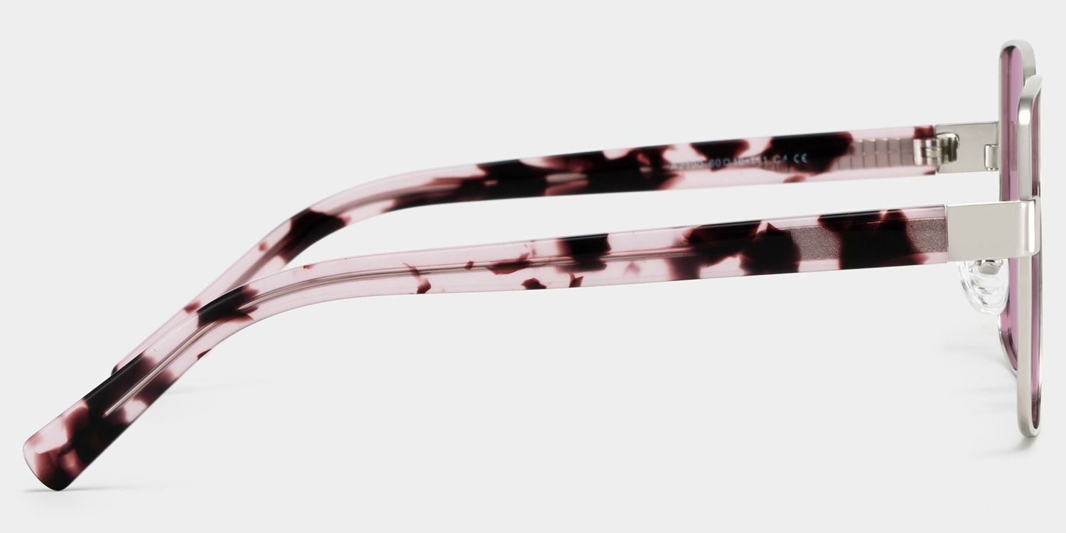 Sahara purple Frame Polarized Sunglasses with square Style Online | ZEELOOL Canada3