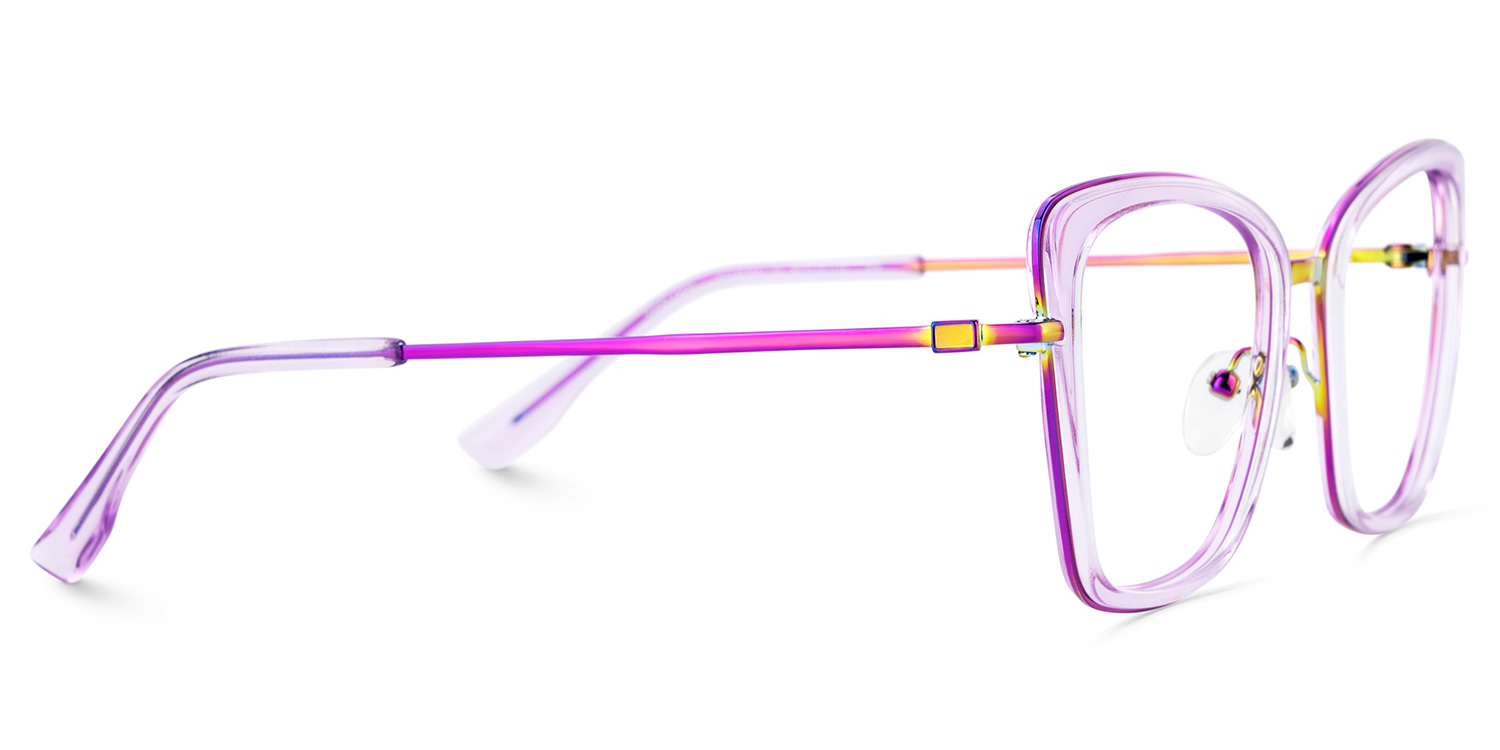 Rosalie Butterfly Purple Color Frame Glasses for Women | ZEELOOL Canada4