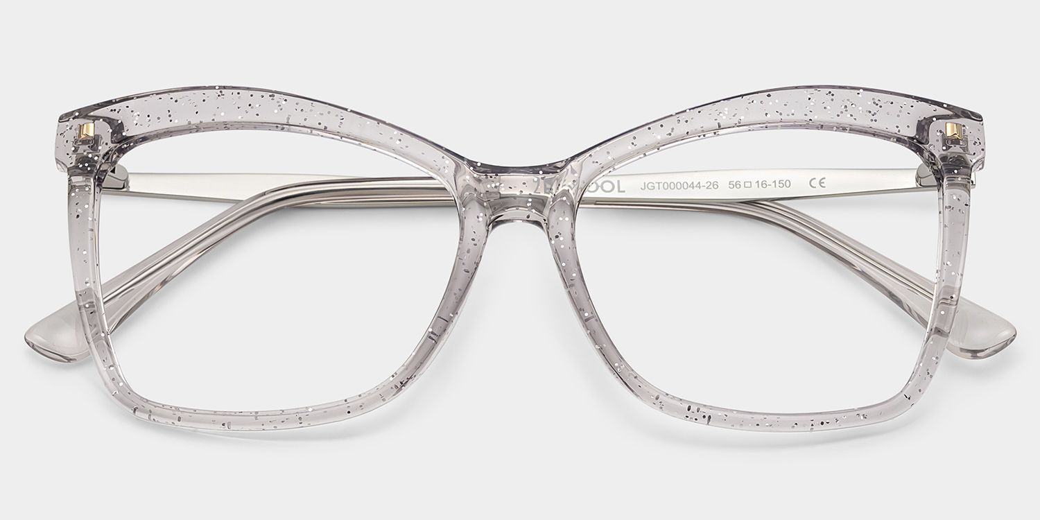Smoke Color Eyeglasses for Isaebella Frame Glasses | ZEELOOL Canada2