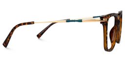 Jacqui Tortoise Rectangle Glasses2
