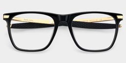 Stable Rectangle Black Glasses3