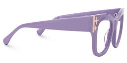 Minfia Square Purple Glasses2