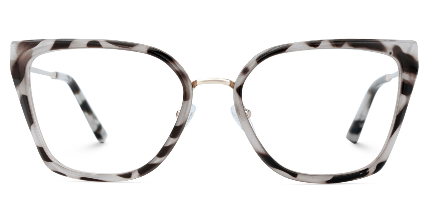 Martine Square Tortoise Glasses0
