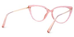 Lucas Cateye Pink Glasses3