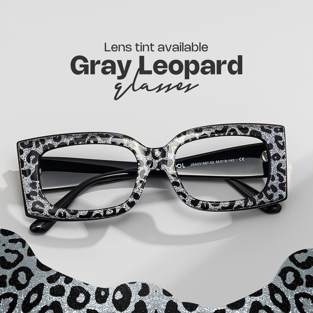 Affordable Women's Gray Eyeglasses Frames | ZEELOOL Canada0