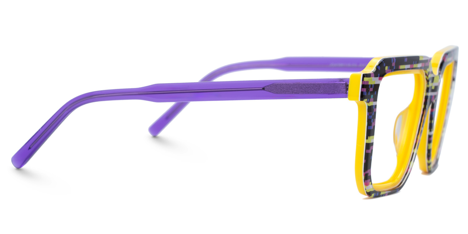 Buy Square Purple Eyeglass Frames Women's - Zach2