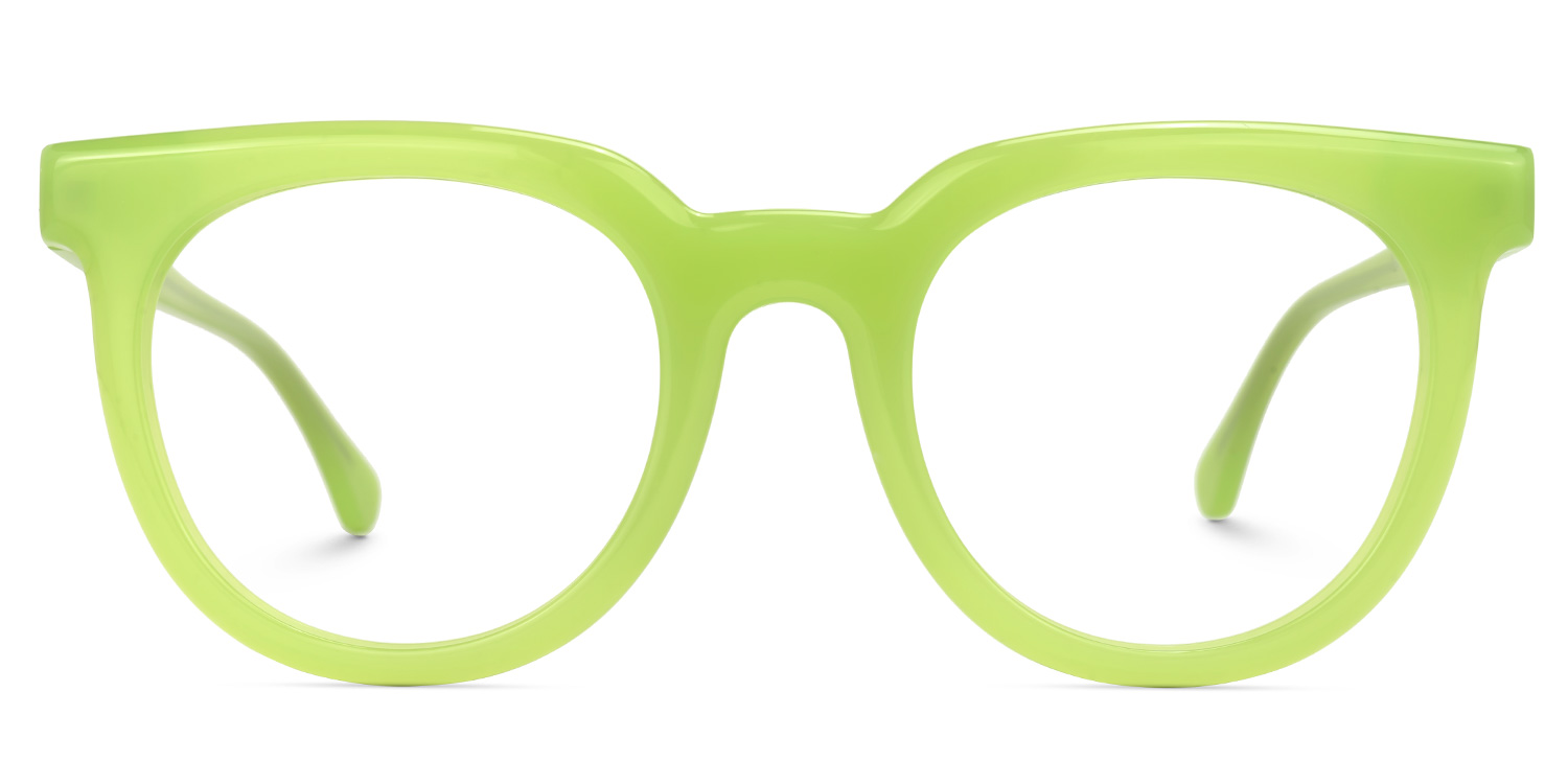 Round Shabien Green Glasses deals -Zeelool Glasses0