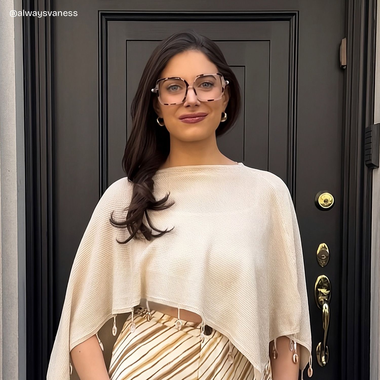 Tortoise Shell Square Elena Eyeglasses — Classic Style | ZEELOOL5