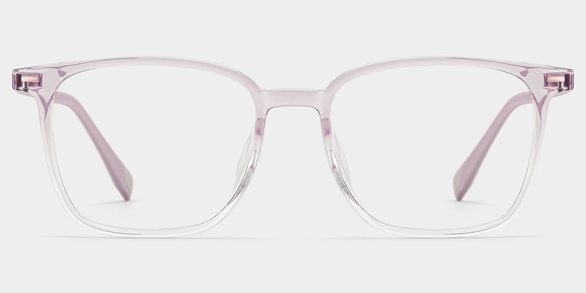 Charles Pink Square Frame Glasses for Women | ZEELOOL0
