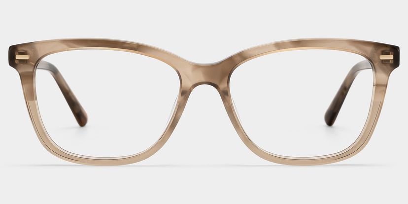 Sawyer Brown Rectangle Glasses