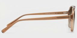 Drew Clear Brown Aviator Glasses3