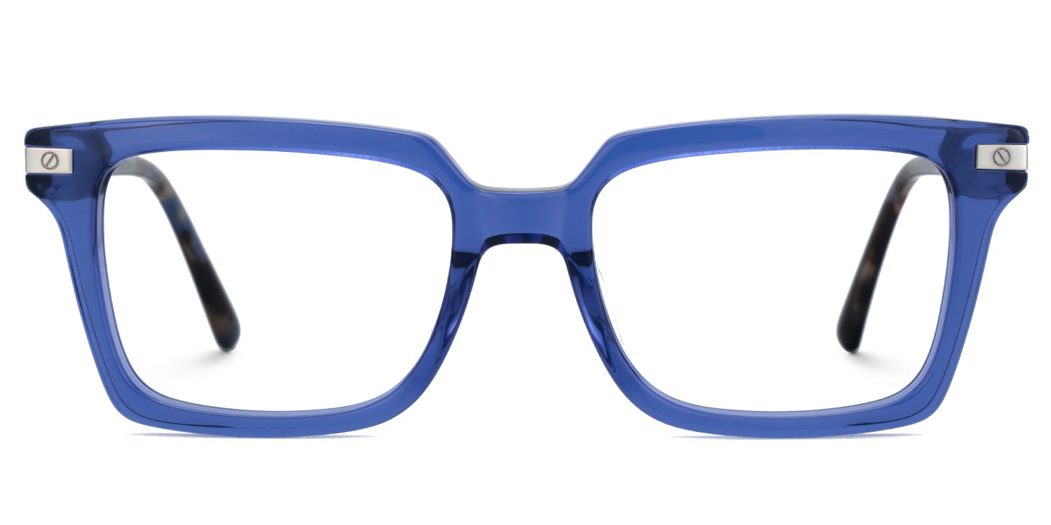 Langston Rectangle Blue Glasses1