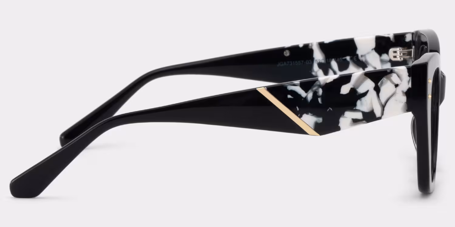 Skylar Butterfly Black Glasses4