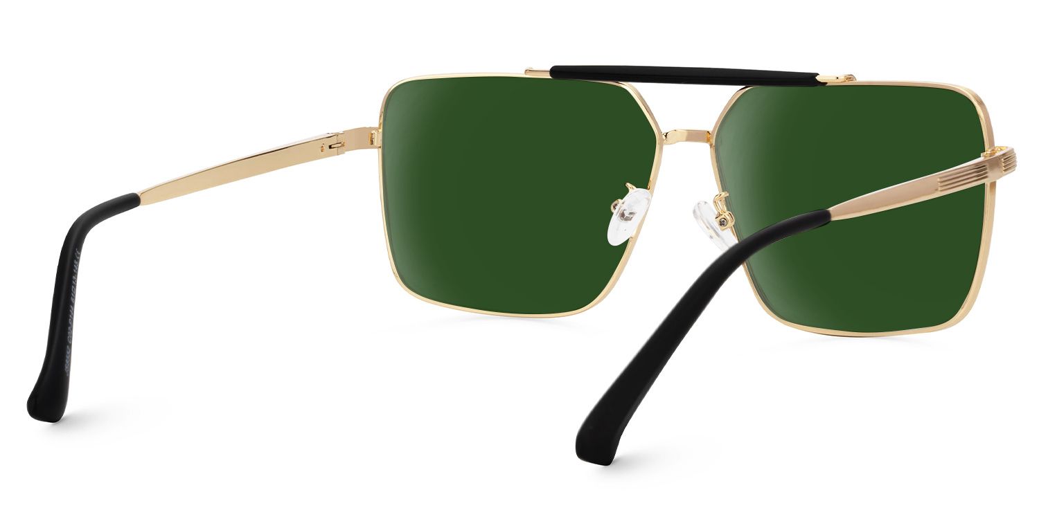 Alford - Aviator Gold Frame Sunglasses3