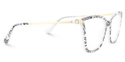 Stephens Zebra Cat eye Glasses5