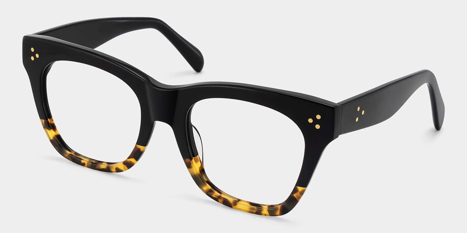 Tandy Rectangle Tortoise Frame Glasses | Zeelool2