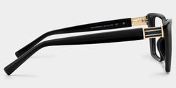 Emery Black Square Glasses4