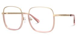 Perfecta Square Pink Glasses1