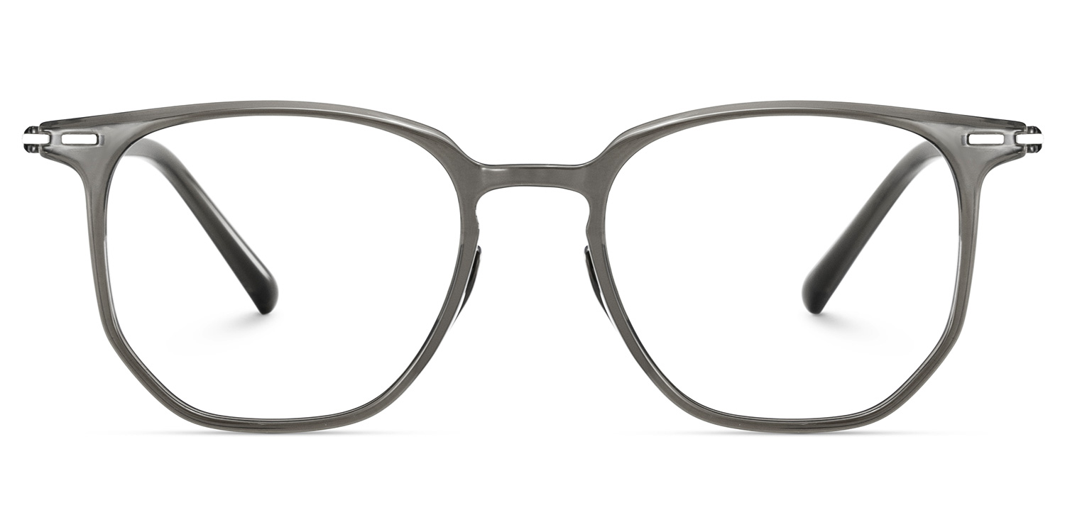 Isla Geometric Gray Glasses0