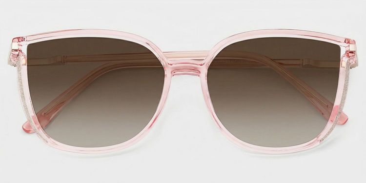 Rodz Square Flesh Pink Glasses