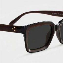 Marley Dark Brown Rectangle Glasses4
