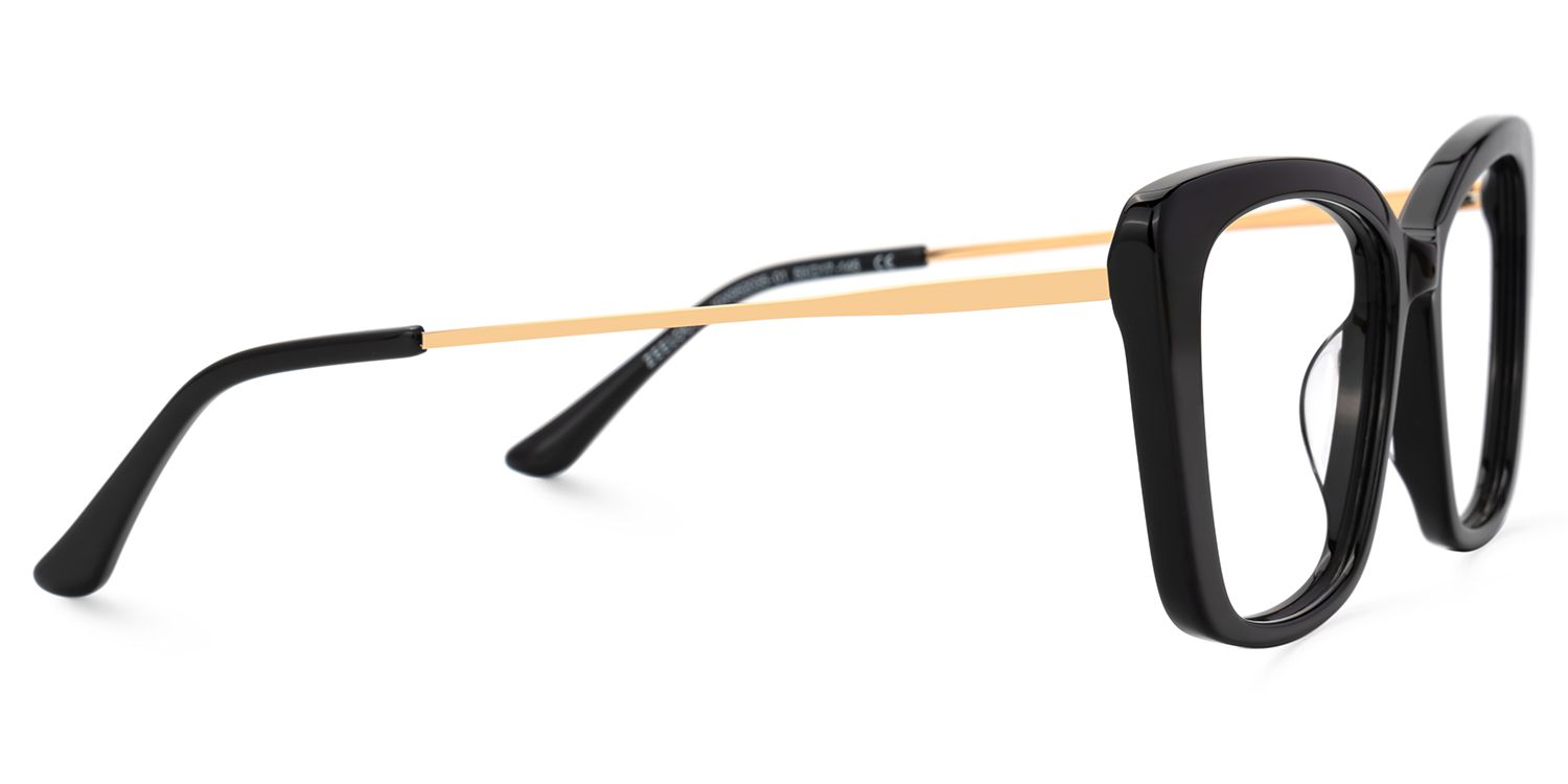 Sheyla Black Cat Eye Frames For Women | ZEELOOL Canada3