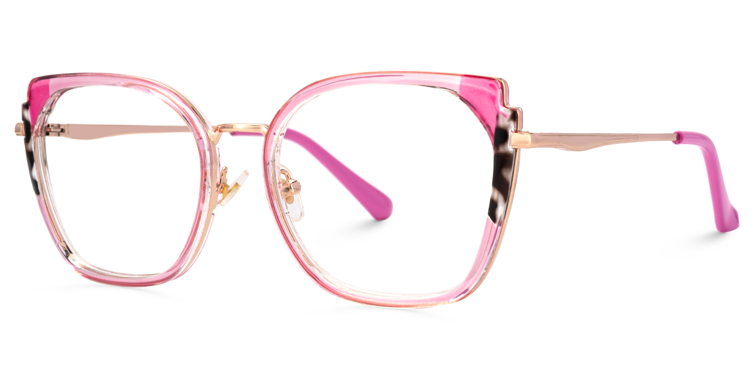 Murcia Square Pink Glasses2