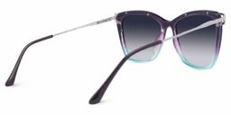 Krystle Square Purple-Blue Glasses3