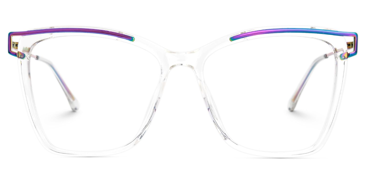 Square Krystle Clear Eyeglasses deals -Zeelool0