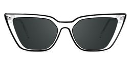 Yosef Cateye Black Glasses0