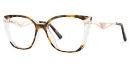Margret Tortoise Cat eye Glasses3